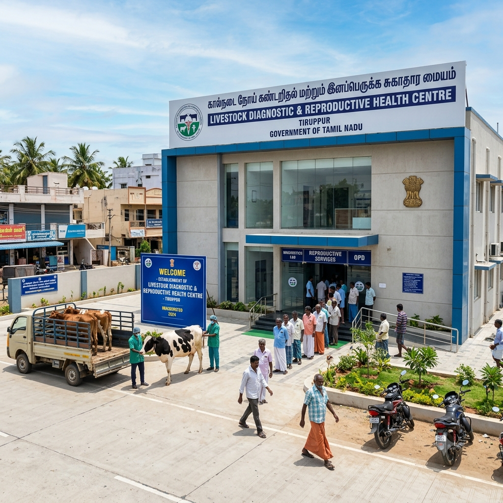 Udumalpet Division - Establishment of Livestock Diagnostic and Reproductive Health Centre