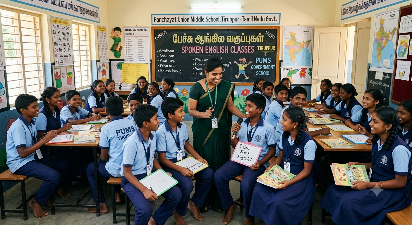Spoken English Classes for School Students