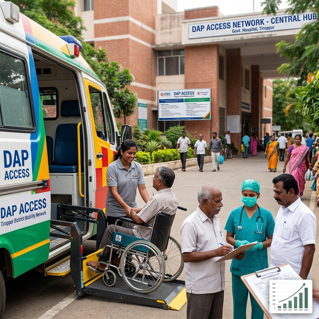 Tiruppur District Disability Access, Referral & Emergency Mobility Network