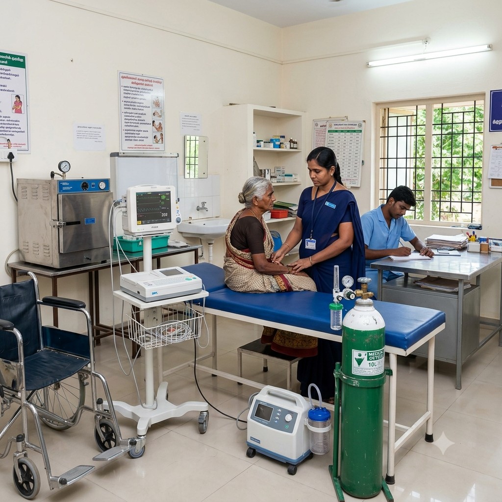 Kunadadam Block - PHC infrastructure and equipment requirements